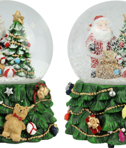 1813 MUSIC BOX SANTA'S SWIRL
